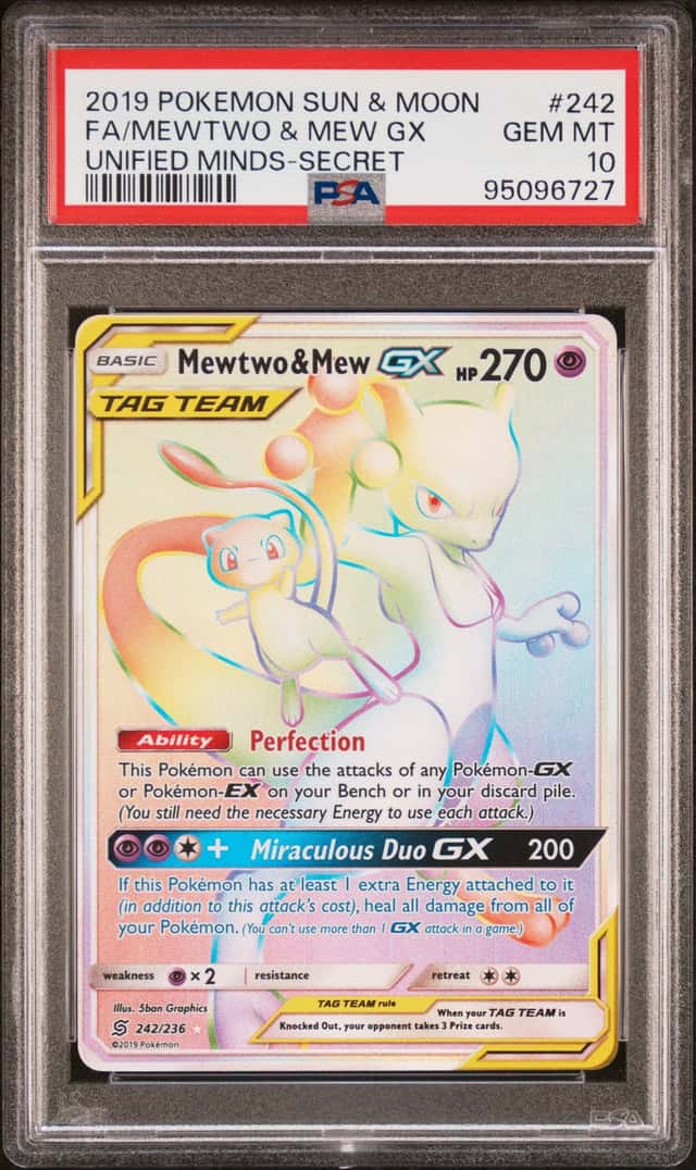 Mewtwo & Mew GX