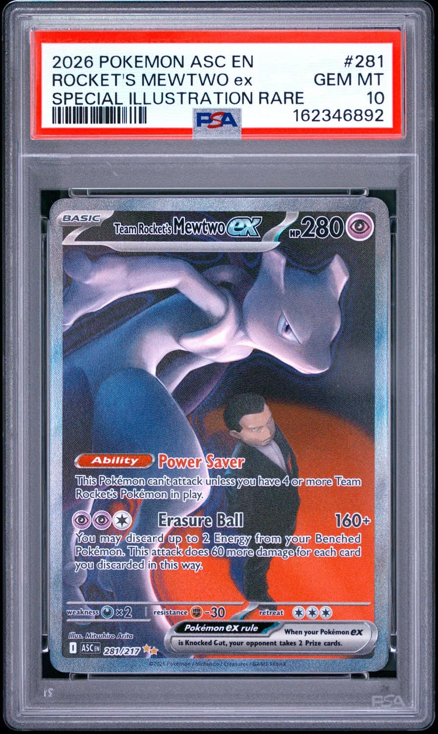 Rocket'S Mewtwo Ex