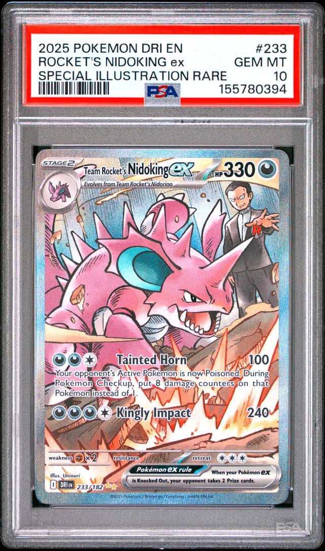 ROCKET'S NIDOKING ex