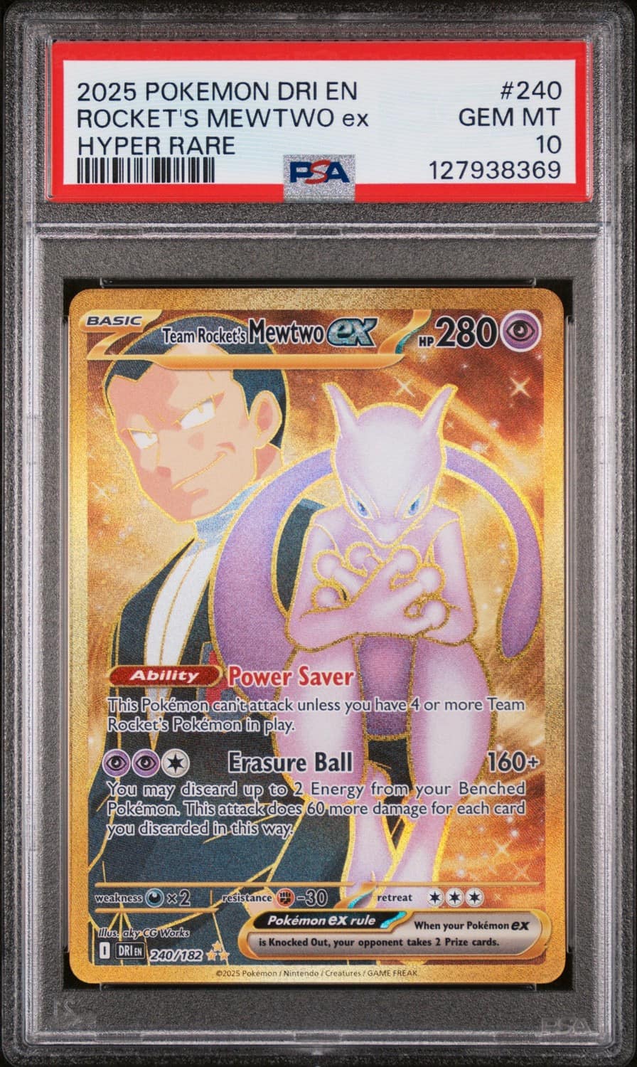 Rocket'S Mewtwo Ex