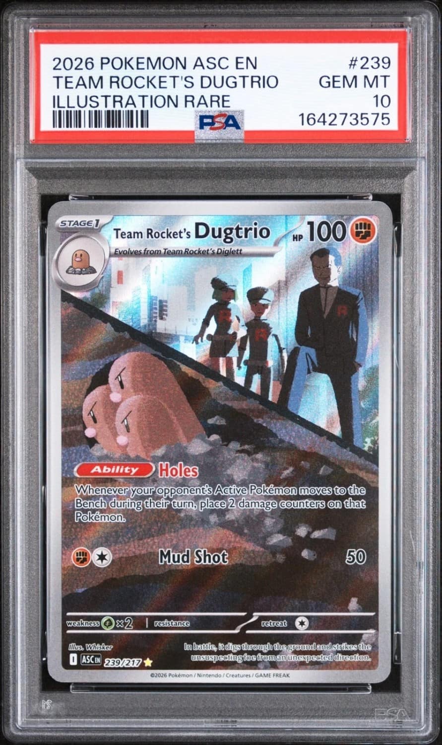 Team Rocket'S Dugtrio