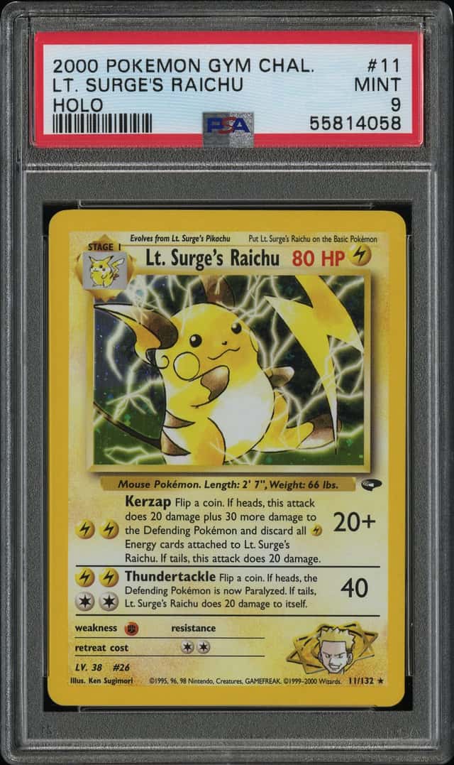 Lt. Surge's Raichu