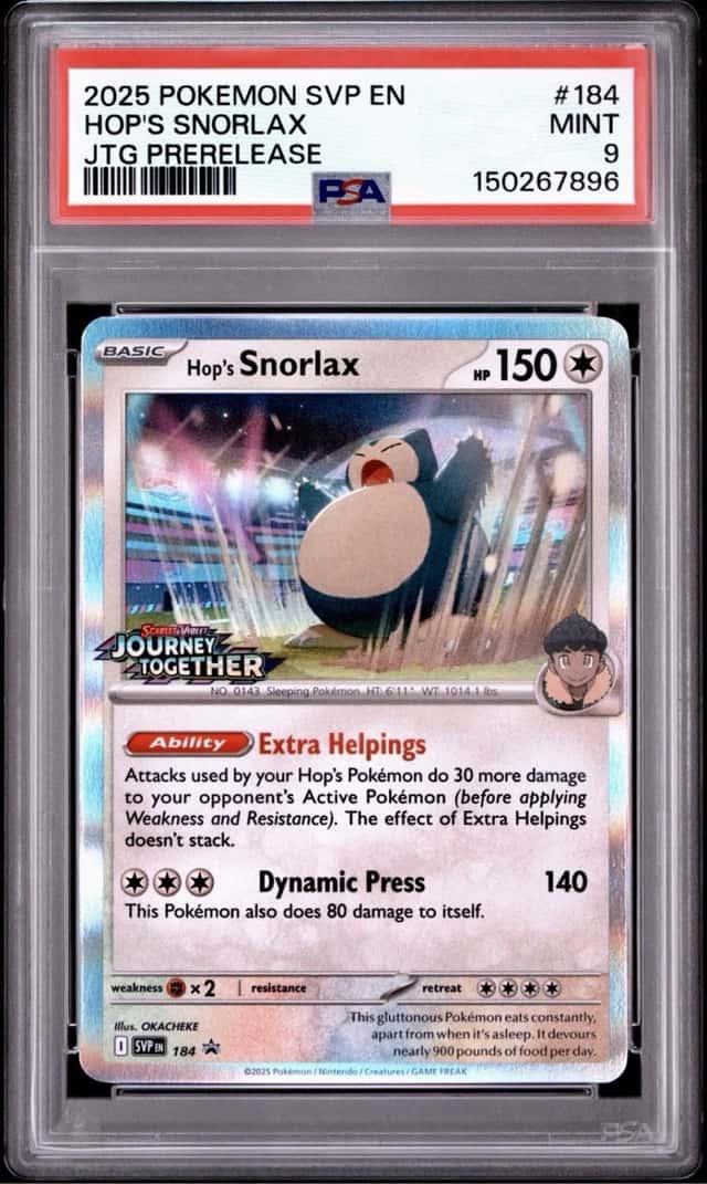 Hop's Snorlax