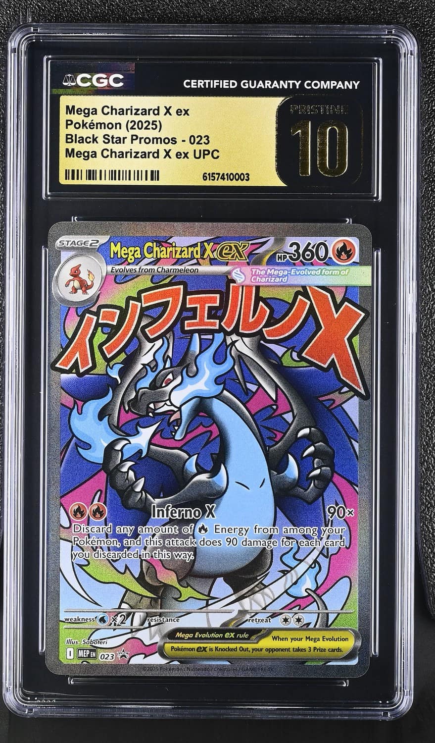 Mega Charizard X Ex