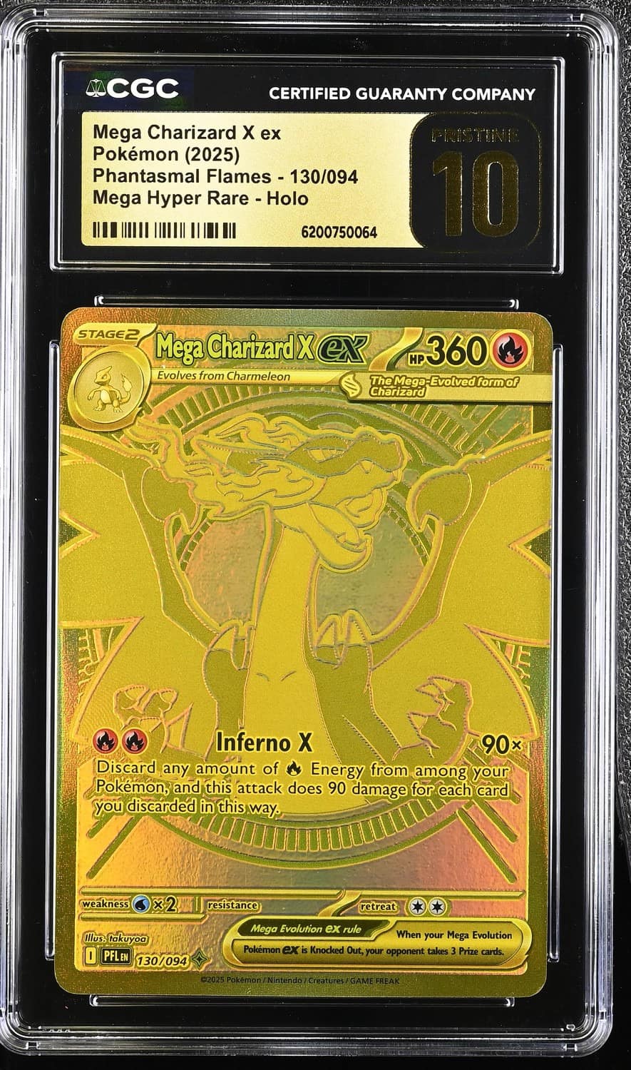 Mega Charizard X Ex