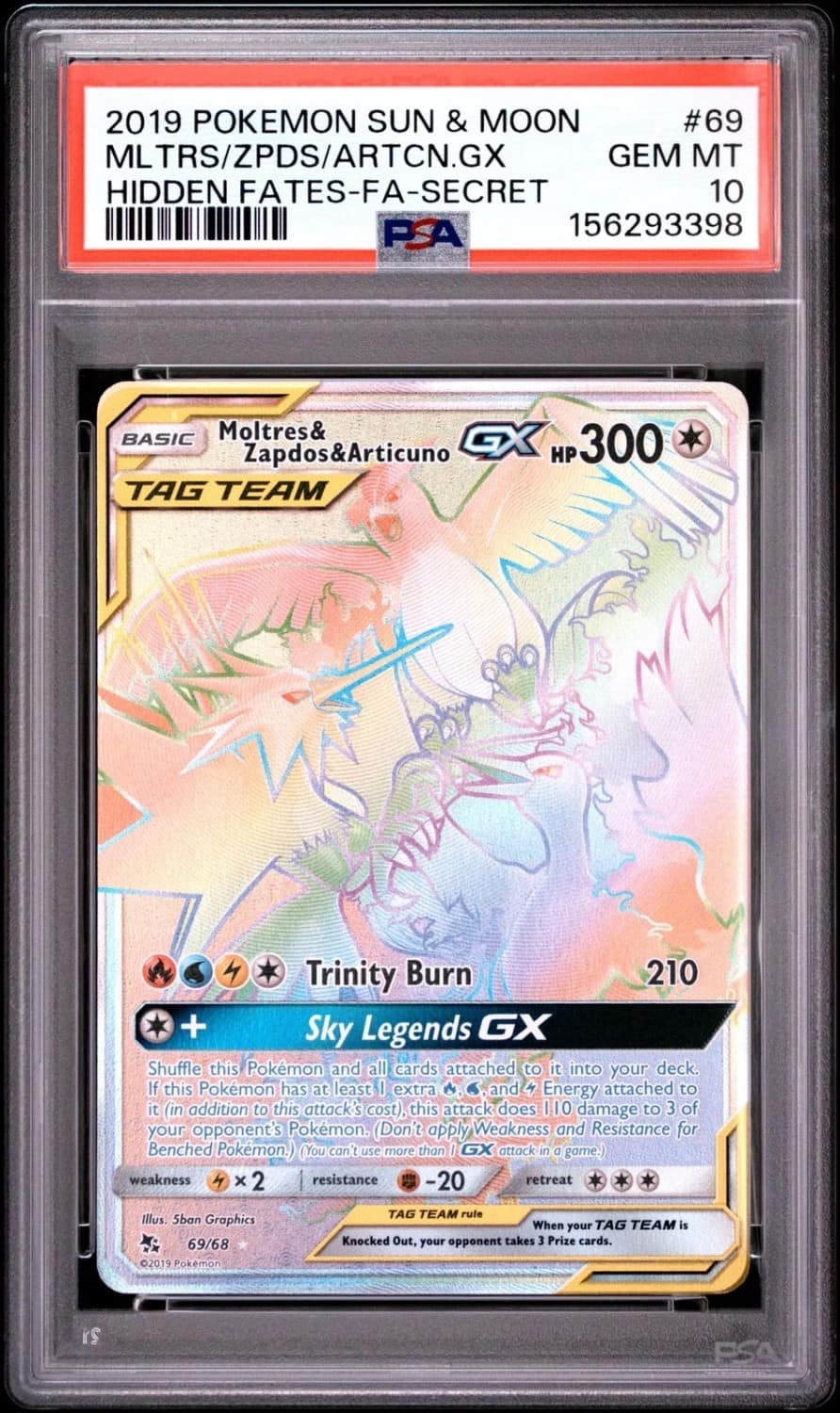 Moltres & Zapdos & Articuno Gx