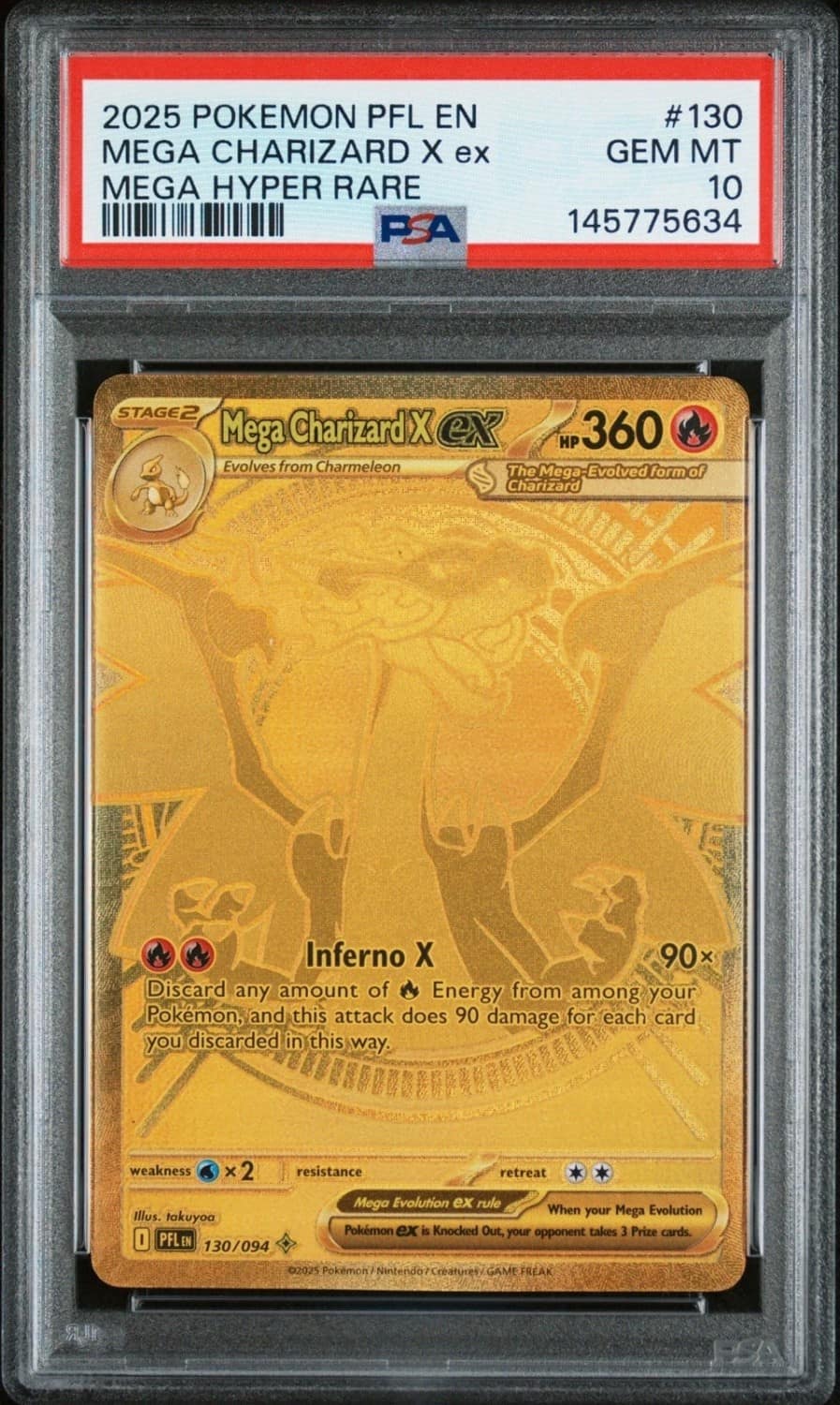 Mega Charizard X Ex