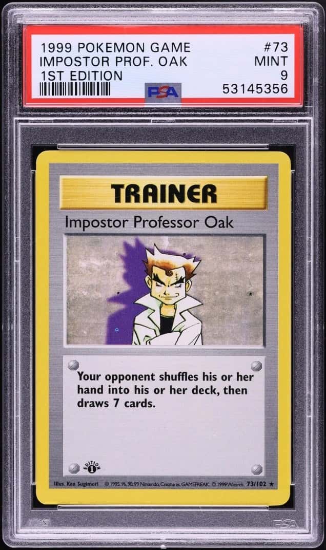 Impostor Professor Oak