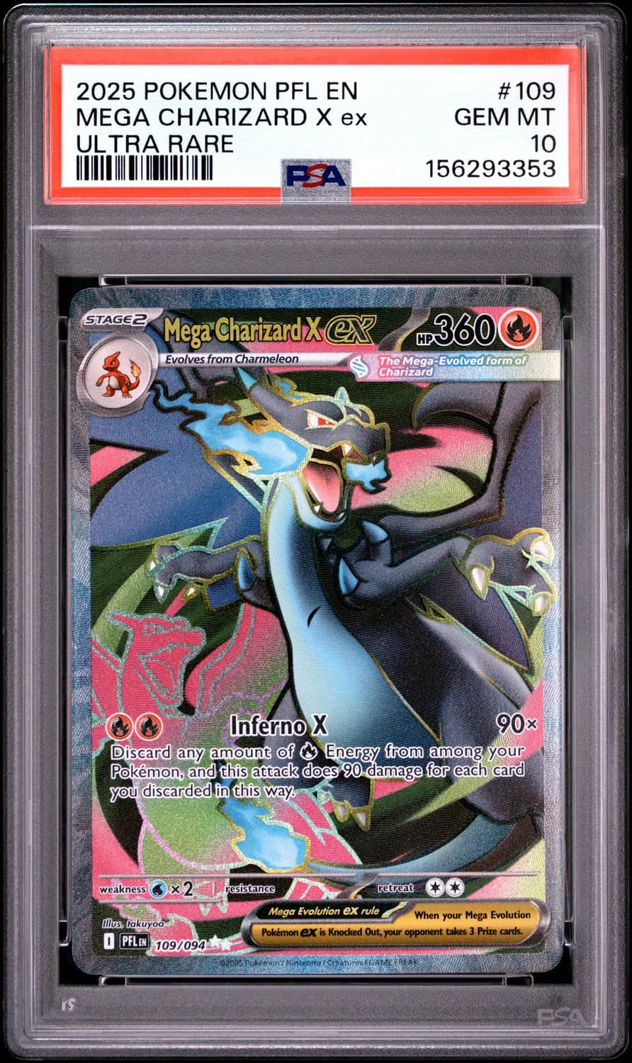Mega Charizard X Ex