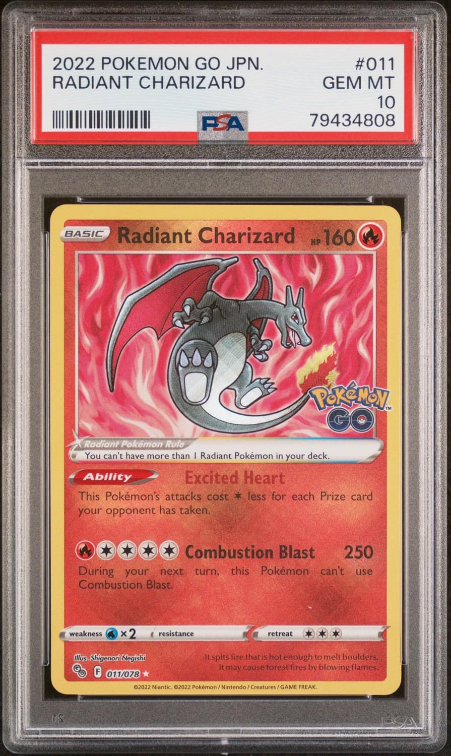 Radiant Charizard