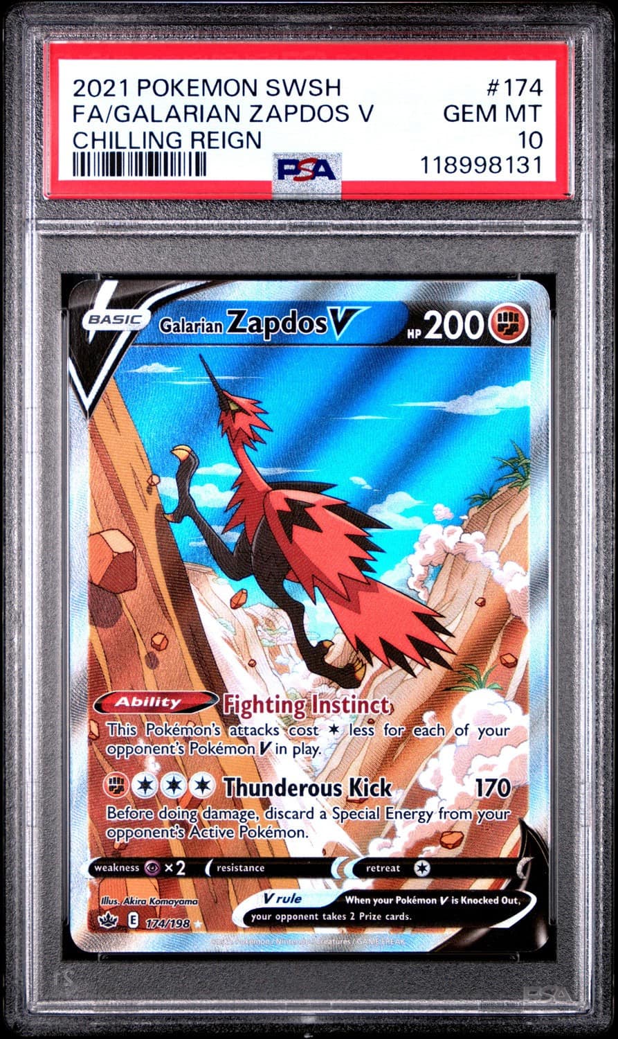 Galarian Zapdos V