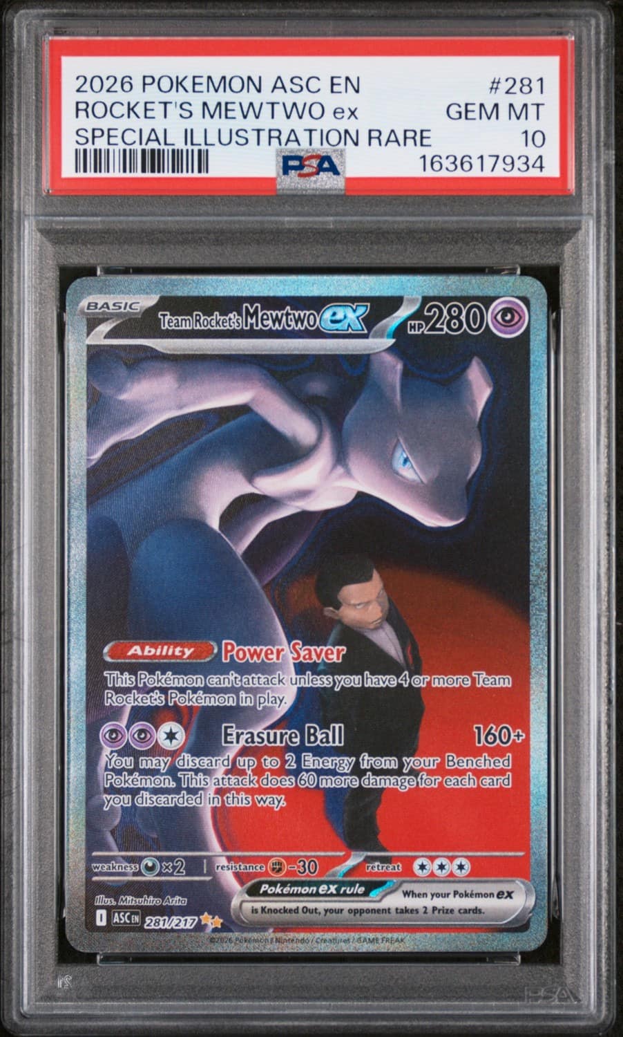 Rocket'S Mewtwo Ex