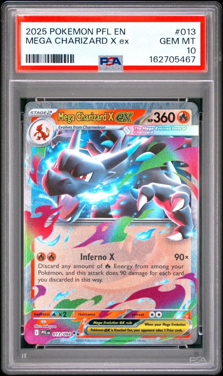 Mega Charizard X Ex