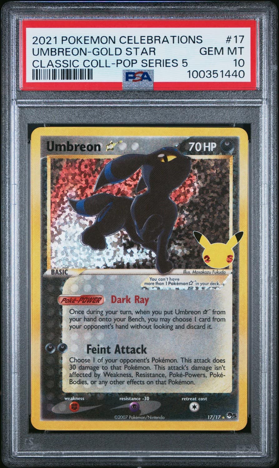 Umbreon-Gold Star