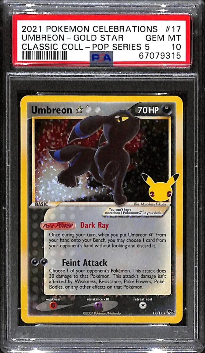 Umbreon-Gold Star