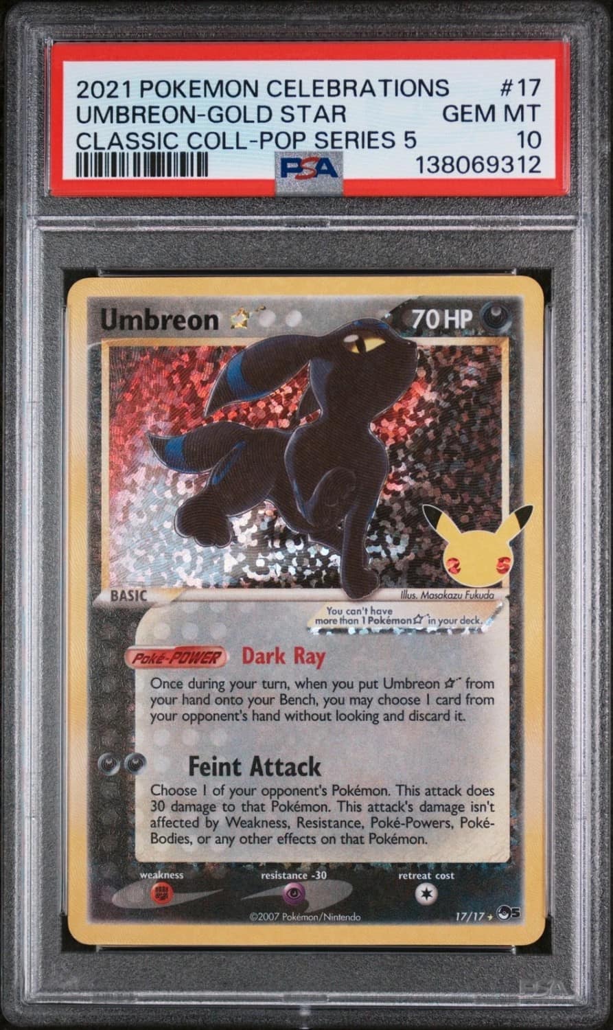 Umbreon-Gold Star