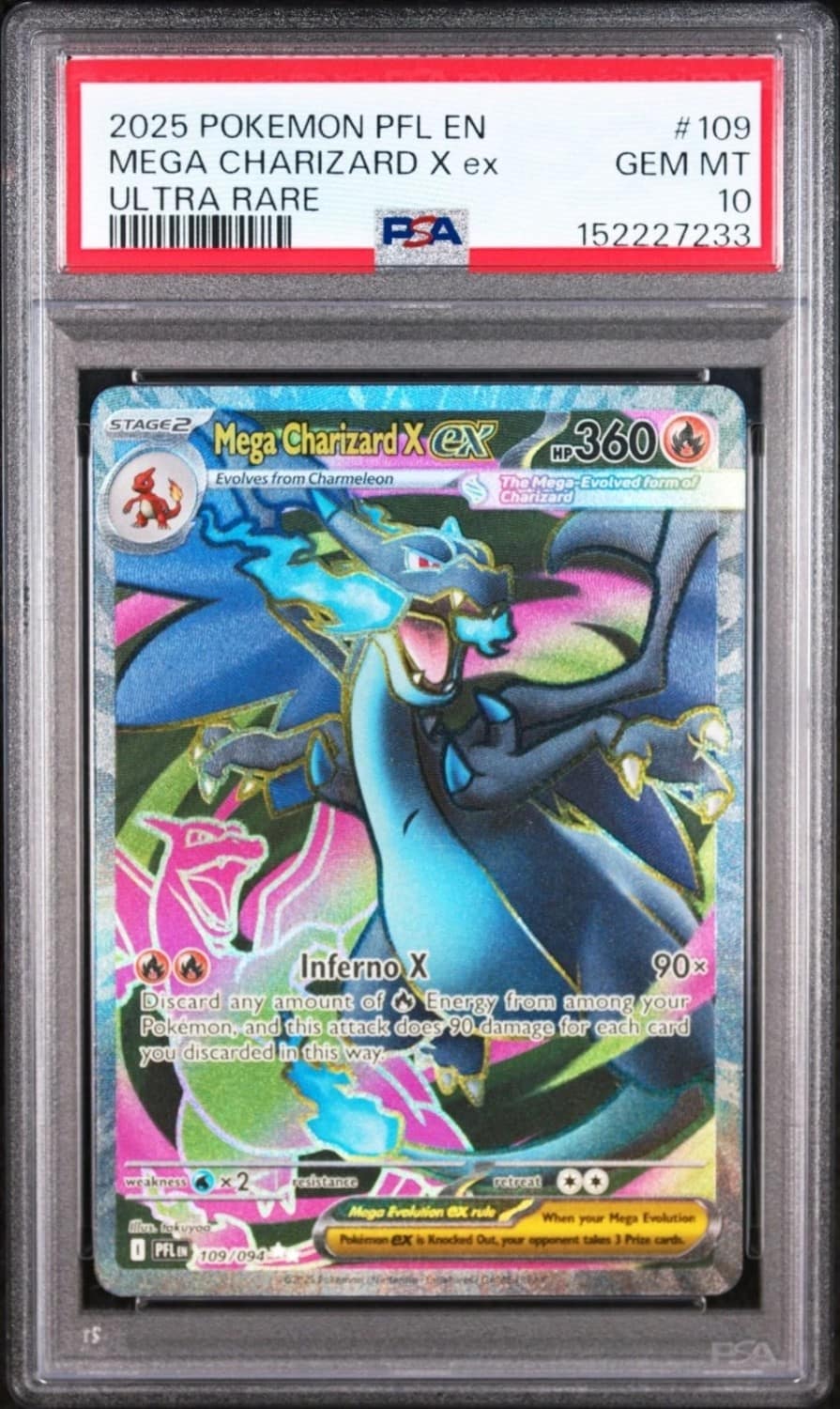 Mega Charizard X Ex