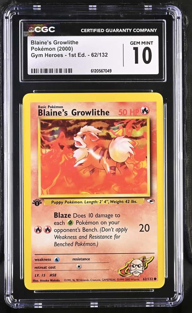Blaine's Growlithe