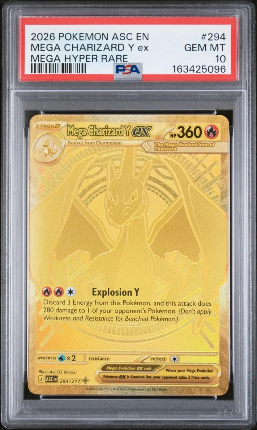 Mega Charizard Y Ex