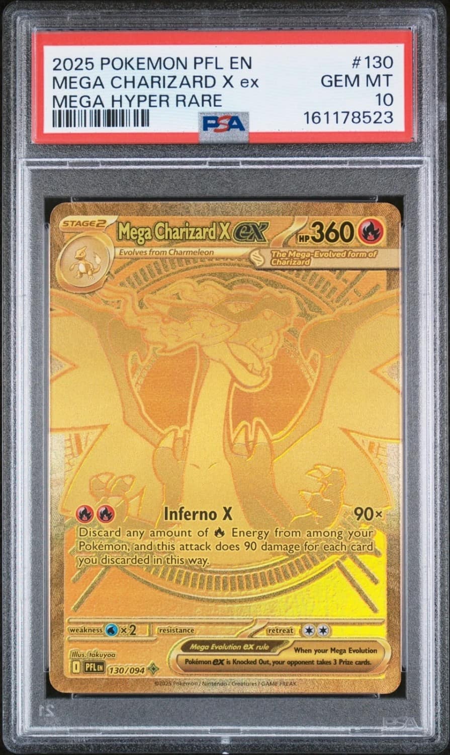 Mega Charizard X Ex