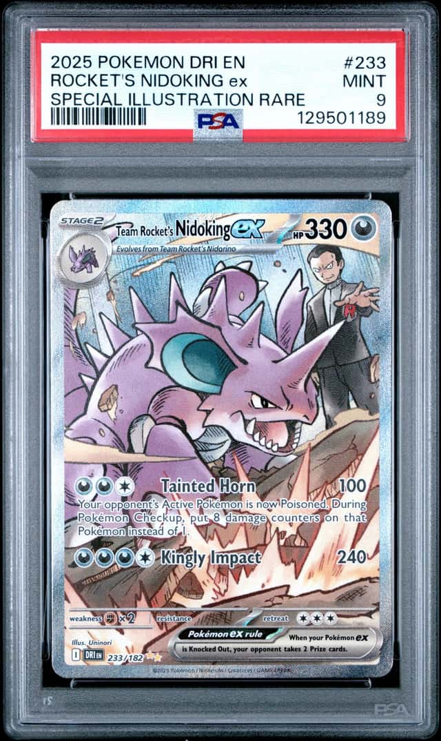 ROCKET'S NIDOKING ex