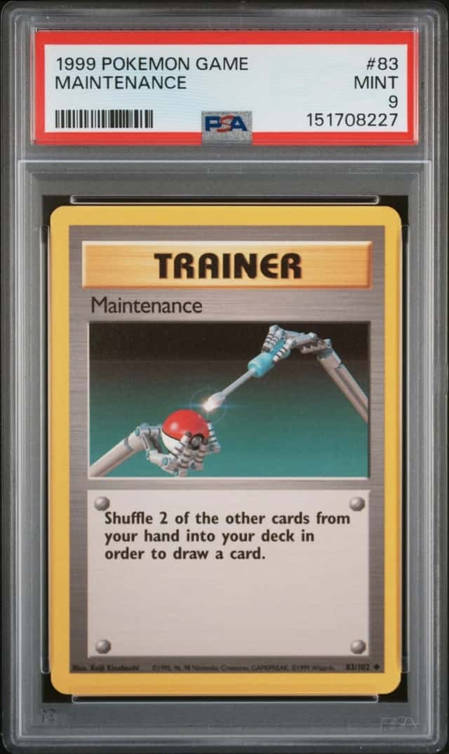 Maintenance