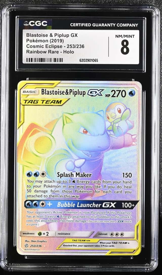 Blastoise & Piplup GX