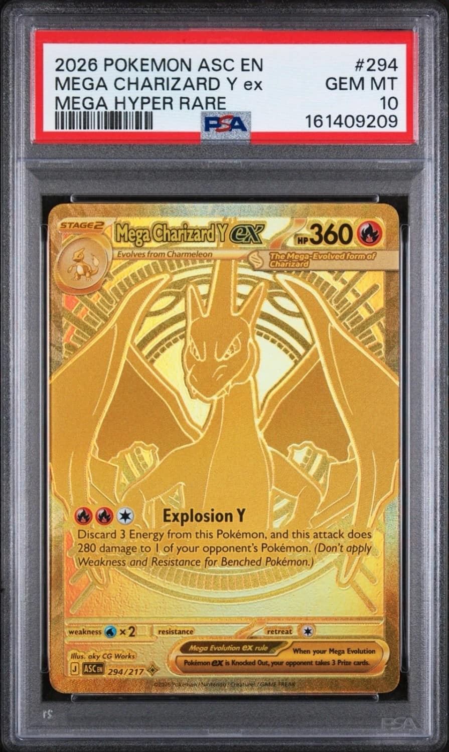 Mega Charizard Y Ex