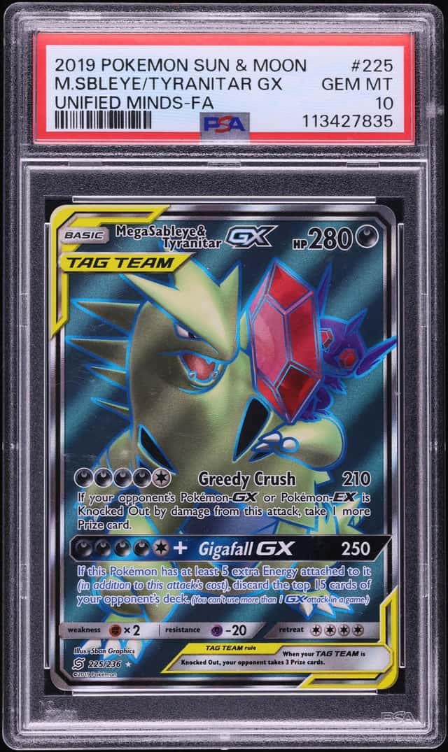 Mega Sableye & Tyranitar GX