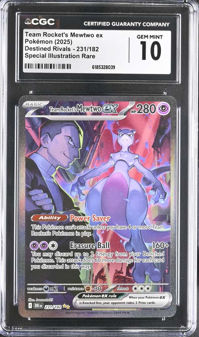 ROCKET'S MEWTWO ex