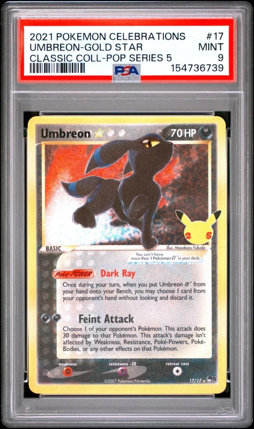 Umbreon-Gold Star