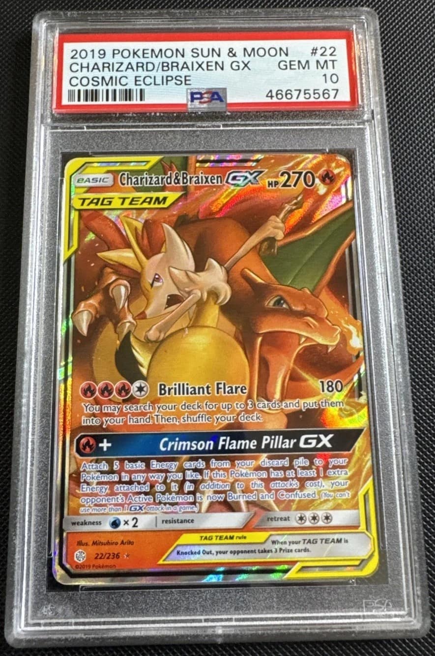 Charizard/braixen Gx