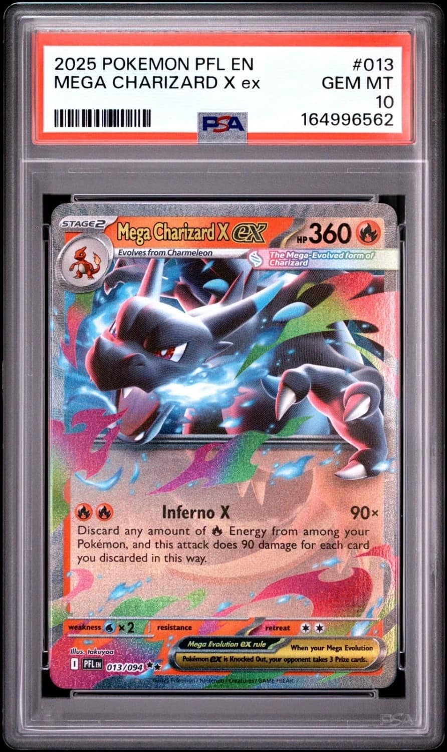 Mega Charizard X Ex