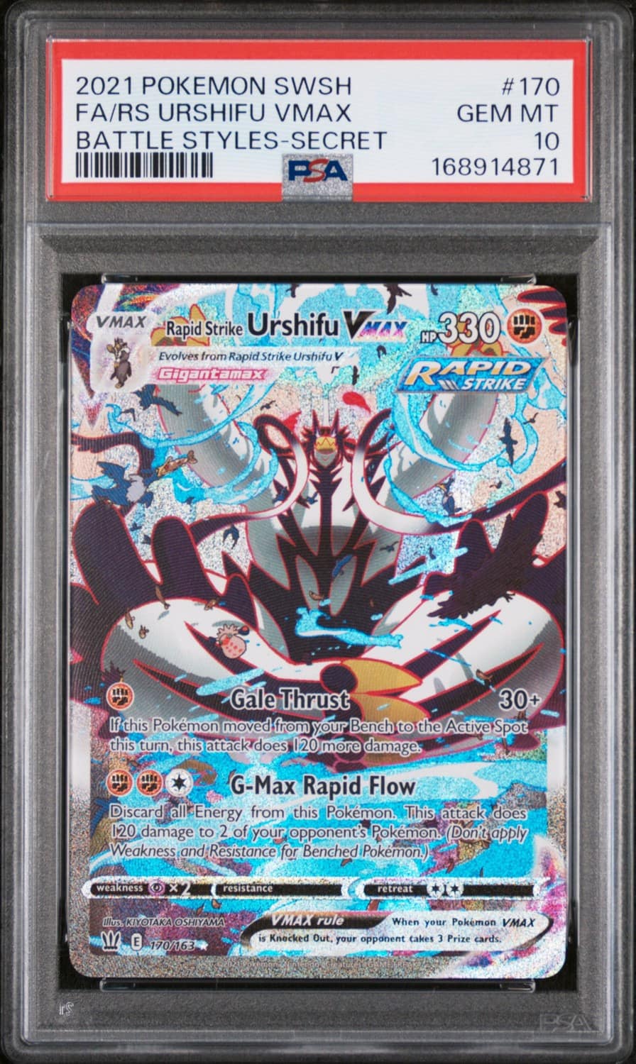 Rapid Strike Urshifu Vmax