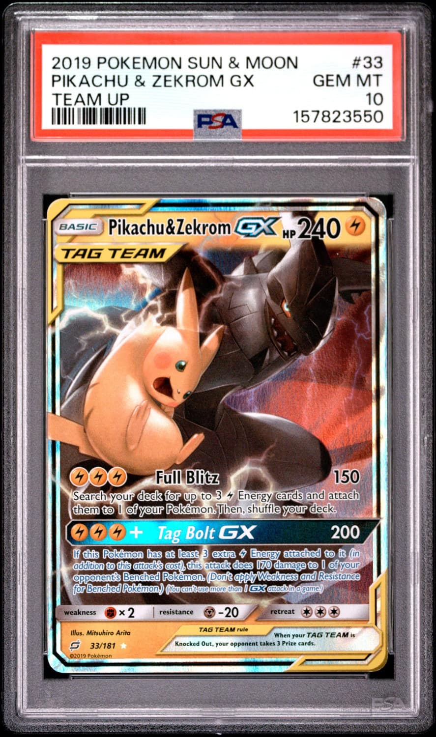 Pikachu & Zekrom Gx