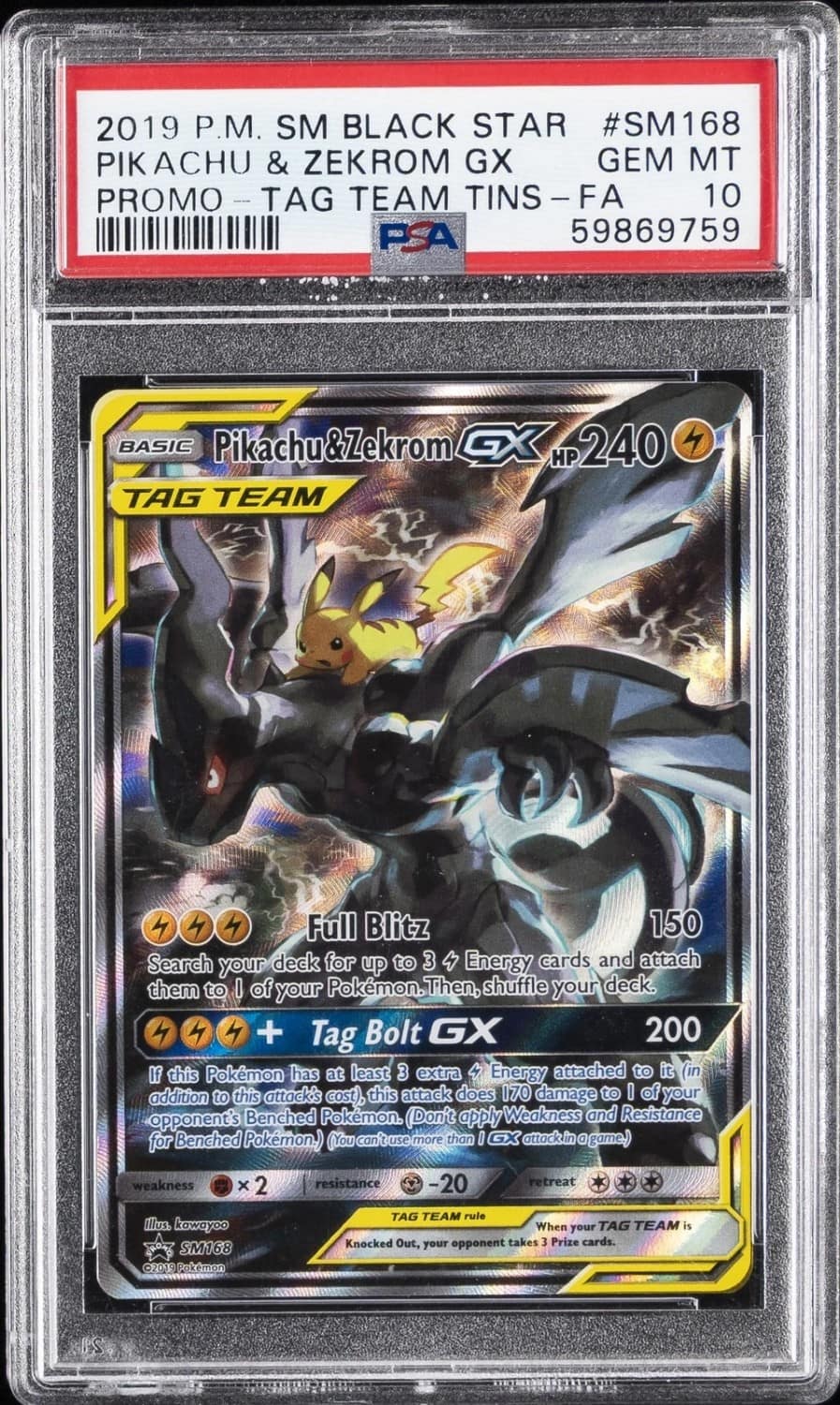 Pikachu & Zekrom Gx