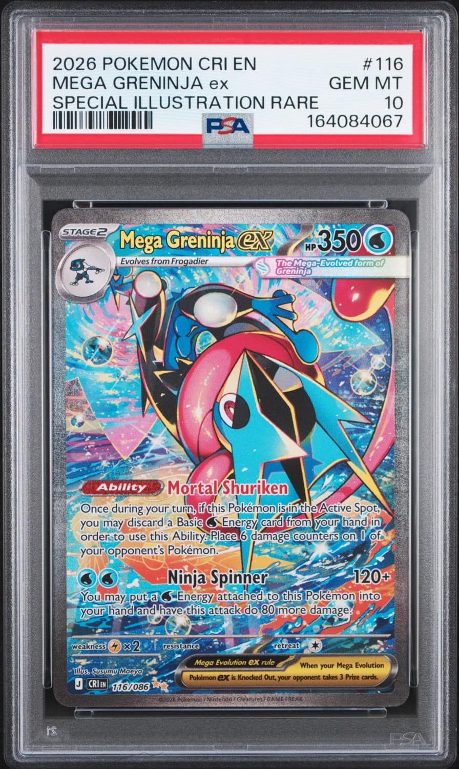 Mega Greninja Ex