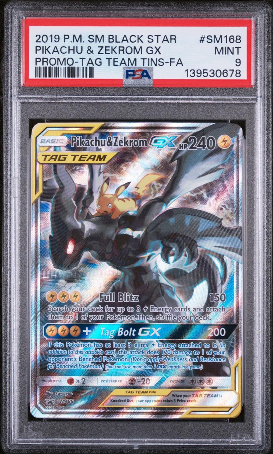 Pikachu & Zekrom Gx