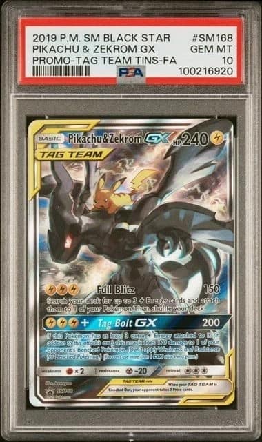 Pikachu & Zekrom Gx