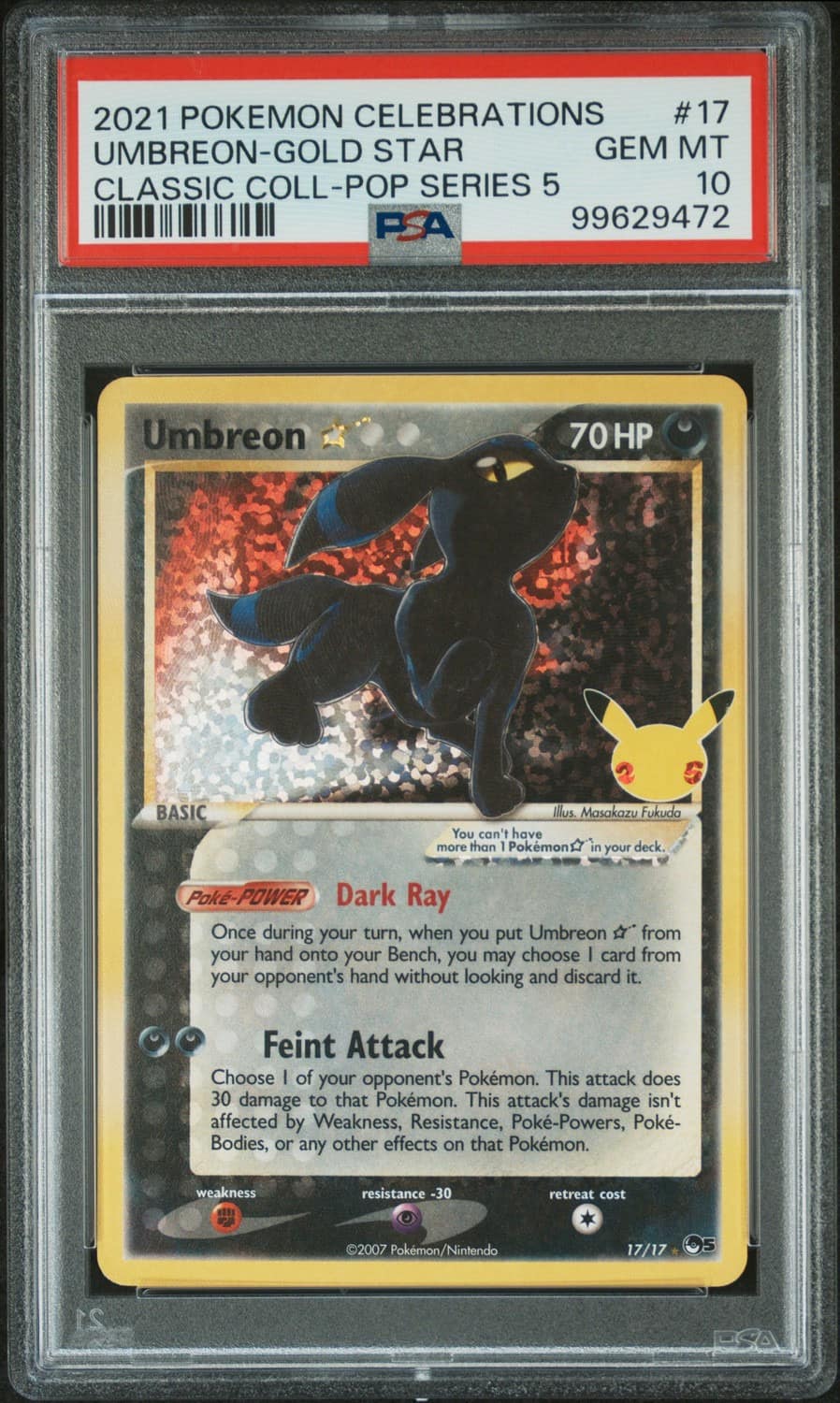 Umbreon-Gold Star