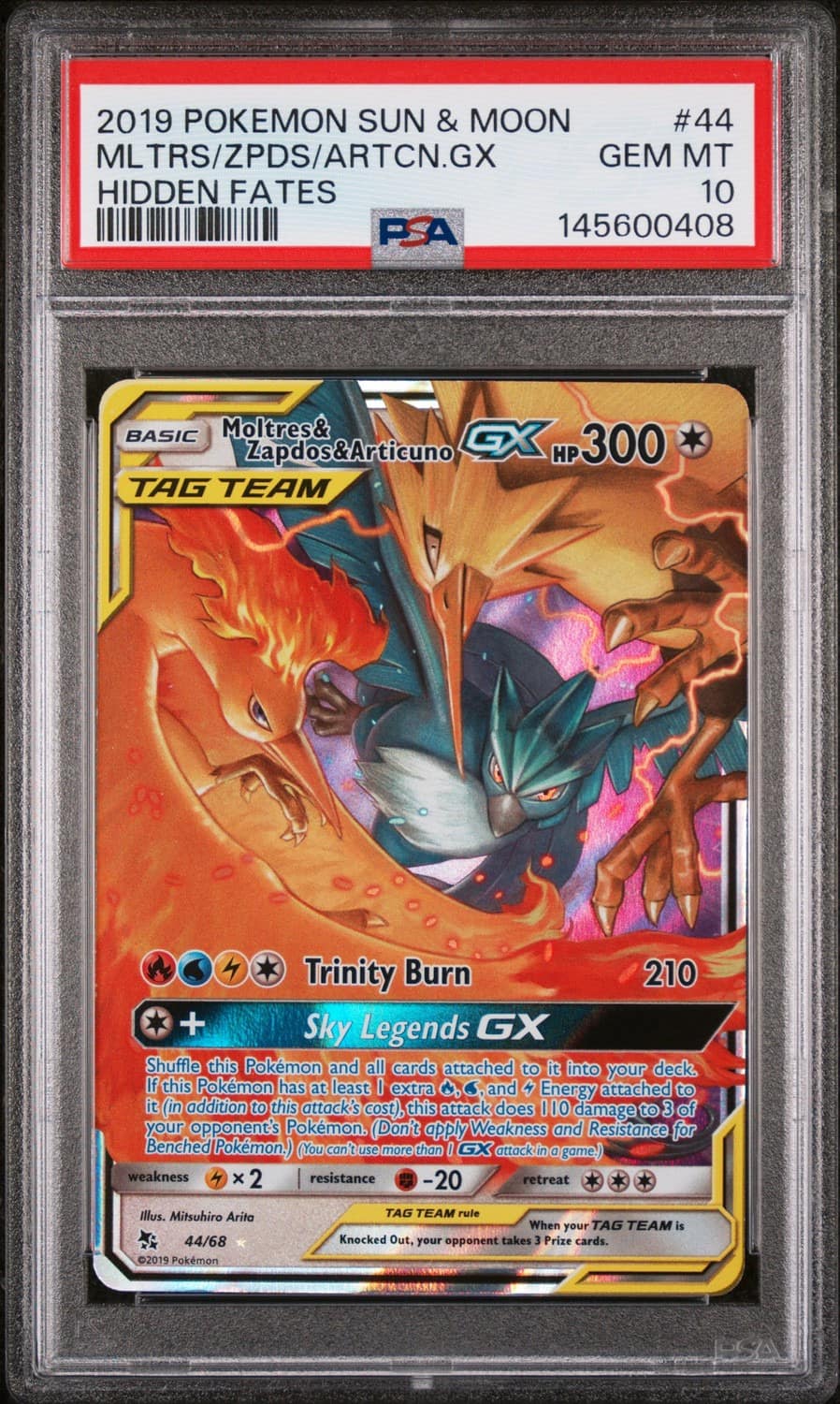 Moltres & Zapdos & Articuno Gx