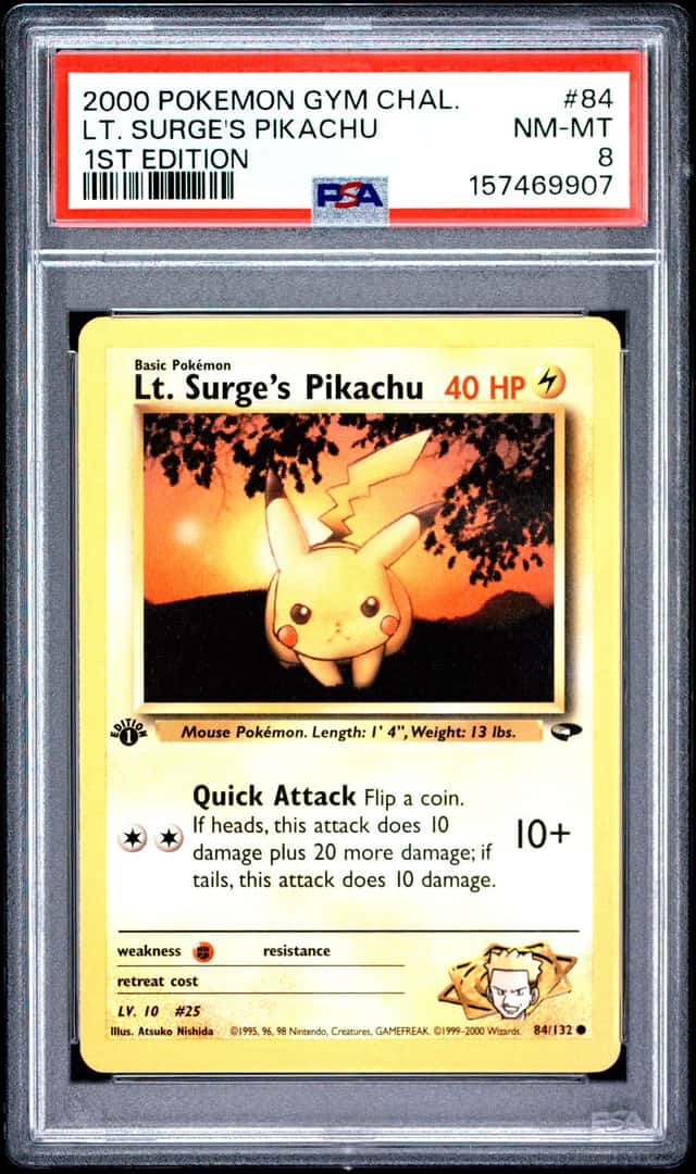 Lt. Surge's Pikachu