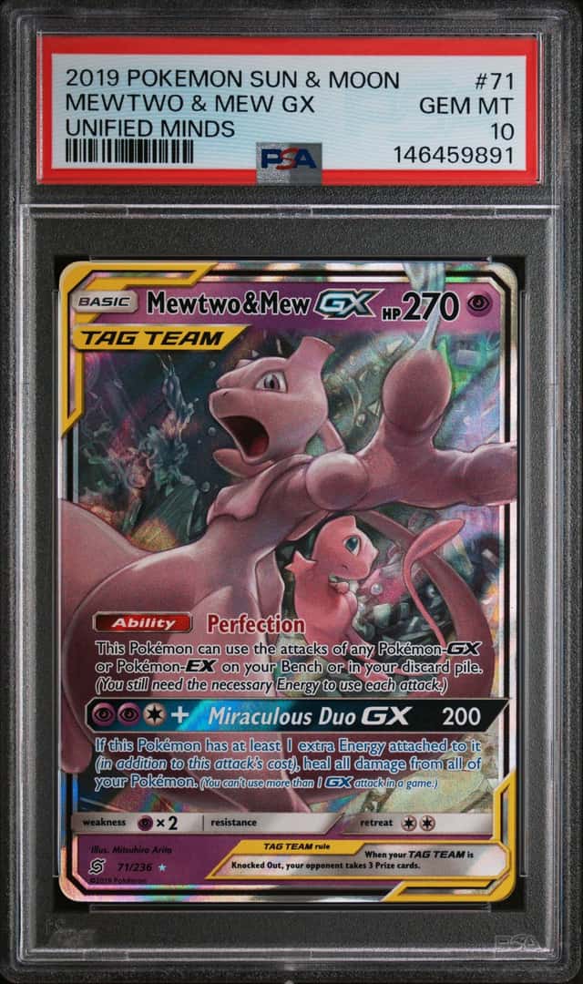 Mewtwo & Mew GX