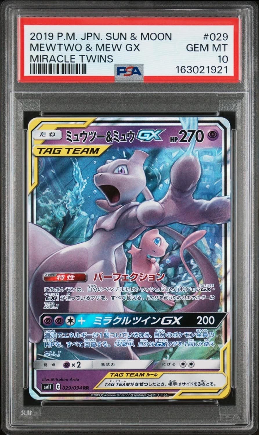 Mewtwo & Mew Gx