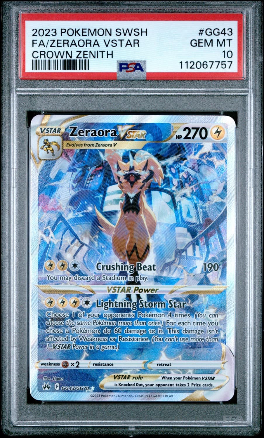 Zeraora Vstar
