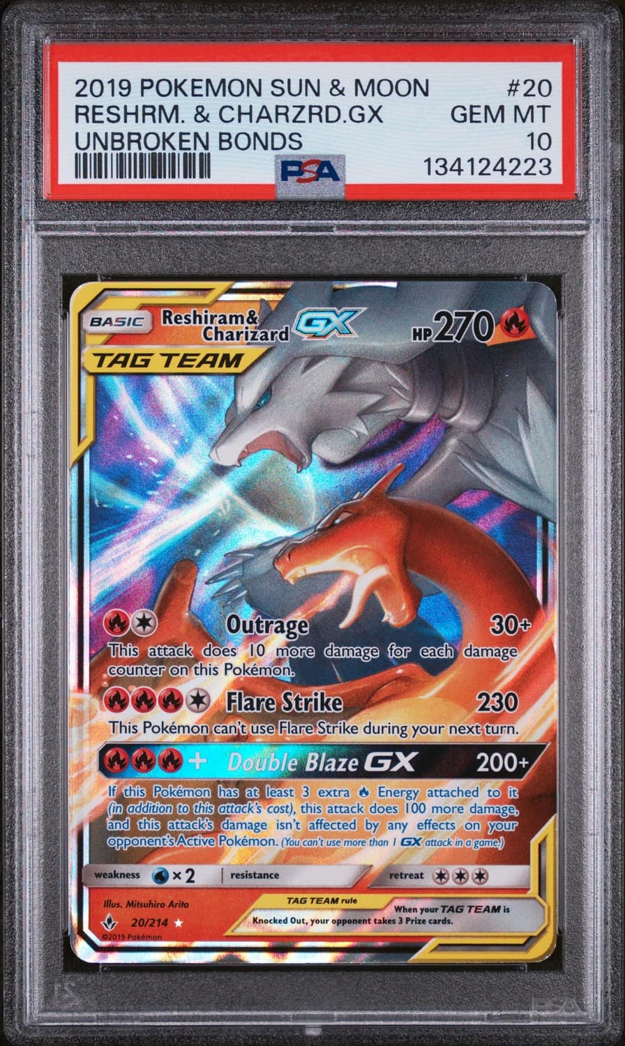 Reshiram & Charizard Gx