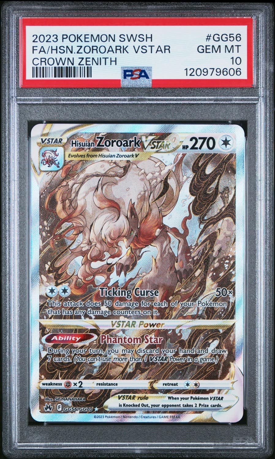 Hisuian Zoroark Vstar