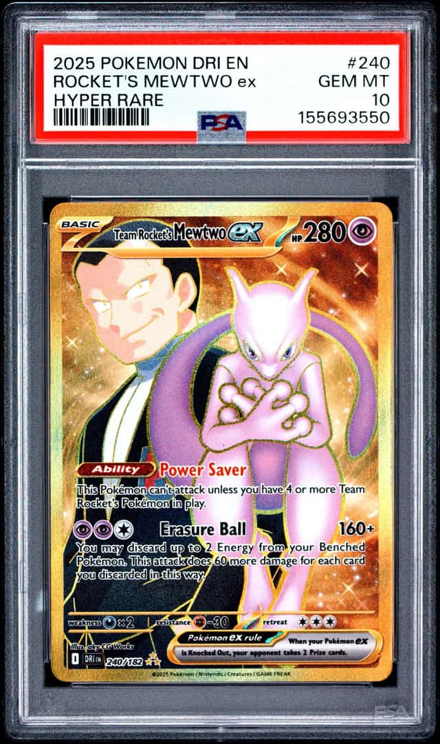 ROCKET'S MEWTWO ex
