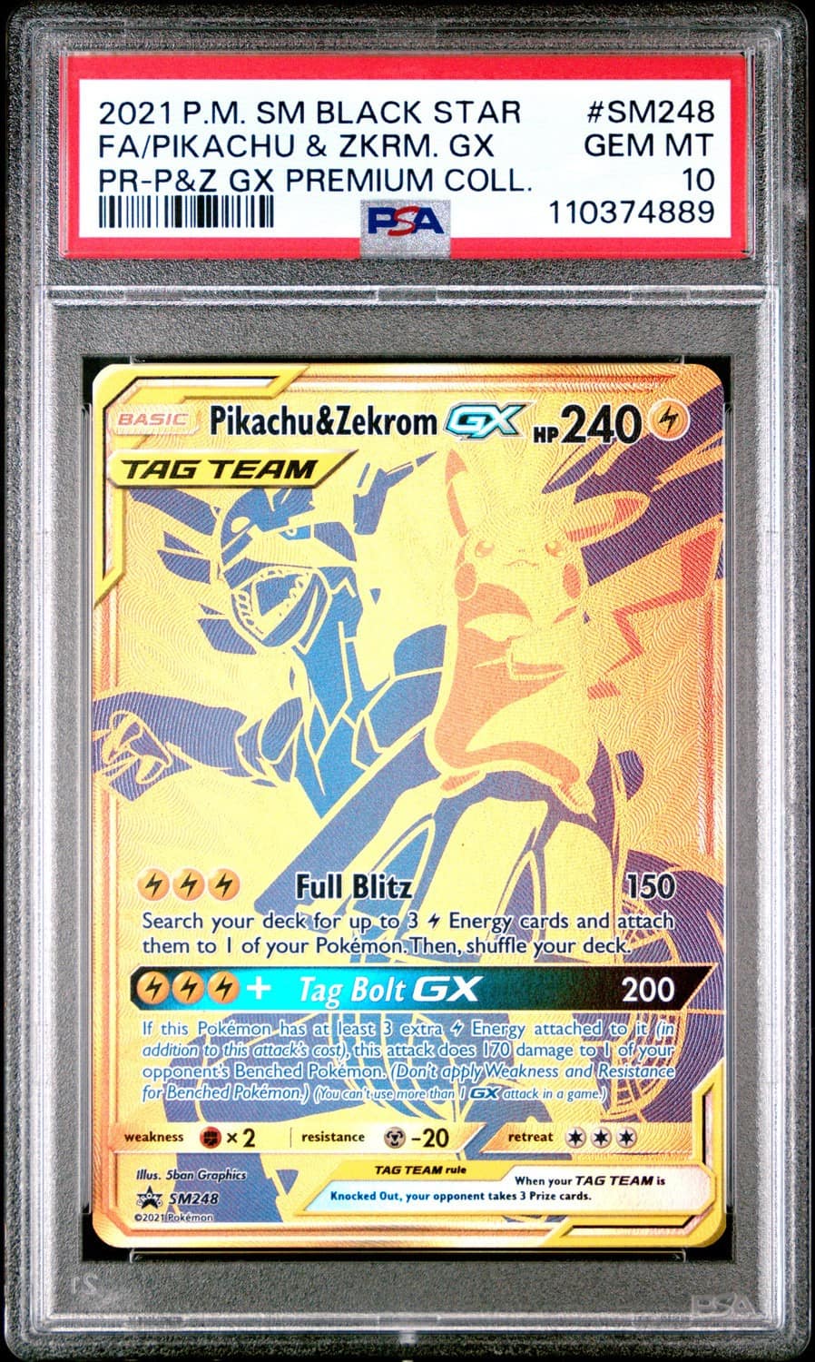 Pikachu & Zekrom Gx