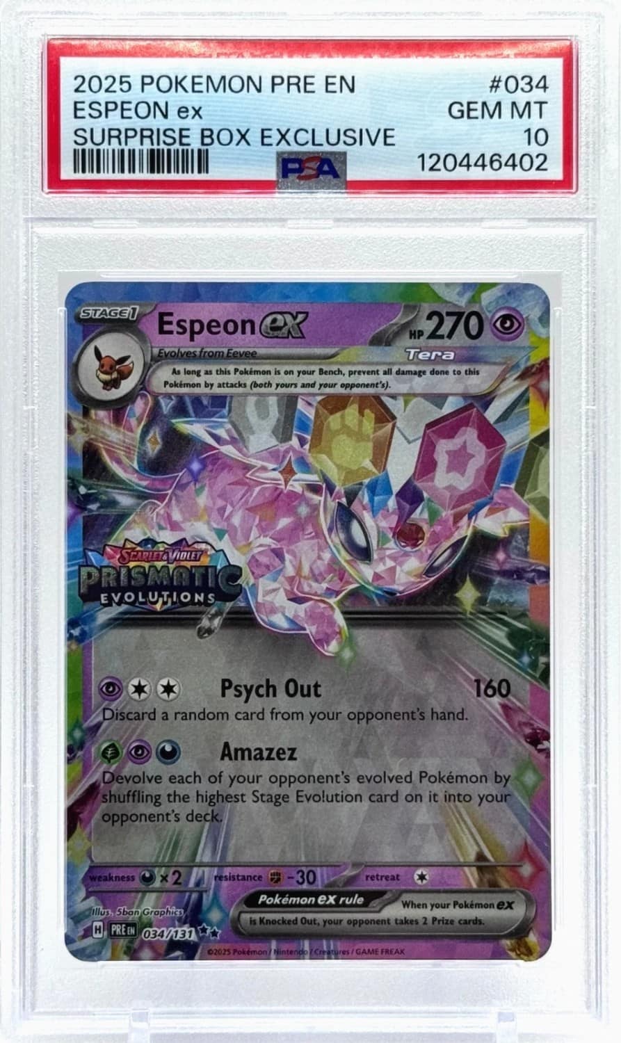 Espeon Ex